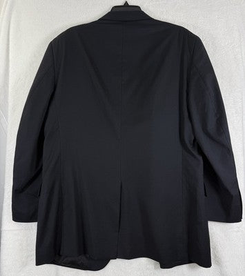 Jos A Bank Blazer 43r Wool Navy Blue Suit Jacket Mens 2 Signature Collection