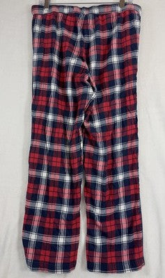 Aerie Flannel Pajama Pants Medium Red Plaid Drawstring PJ Sleep Womens