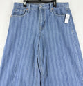 Gap Baggy Mid Rise Jeans 8 Short 29 Womens Blue Wide Leg Ultrasoft Denim New NWT