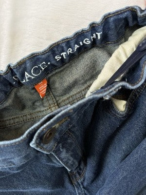 2 Pair The Children’s Place Boys Straight Jeans Size 14 Husky Blue Denim Lot