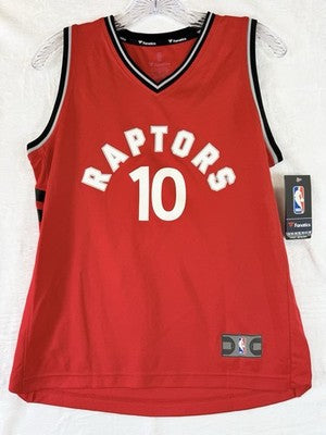 Toronto Raptors Jersey Youth Large NBA DeRozan Fanatics Red Kids Boys New NWT