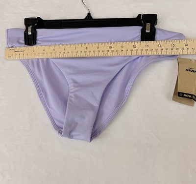 Nike Swim Hipster Bikini Bottom Large Swimsuit Womens Hydrangea Purple New NWT