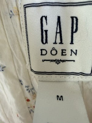 Gap X DÔEN Dress Medium Women Pintuck Floral Midi Doen Boho Whimsical New NWT