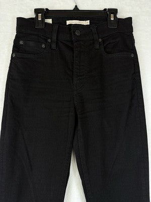 Levis 725 High Rise Bootcut 26 Jeans Womens Black 26x32 Levi’s Boot Cut
