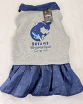Disney Princess Cinderella Dog Costume Sweatshirt Dress Tutu XL New NWT