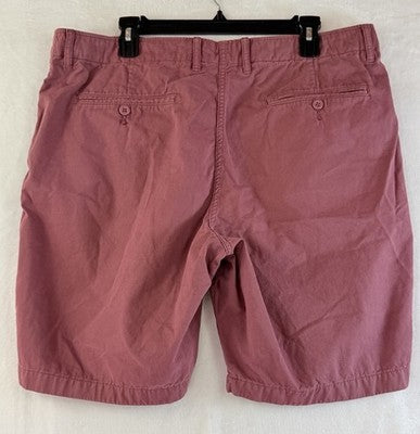 Uniqlo Shorts Men XL Chino Pink Cotton 9”