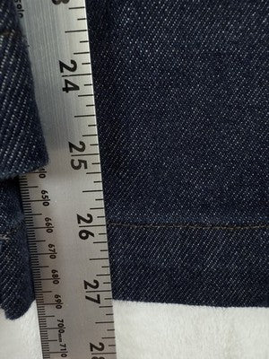 Talbots Flare Jeans 6 Dark Blue Daphne Wash Denim Womens