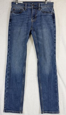 Abercrombie Fitch Jeans 28x30 Mens Skinny Stretch Blue Denim