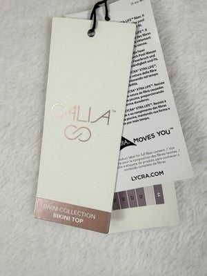 CALIA Swim Bikini Set XS New Womens High Rise Top Bottom Swimwear New NWT