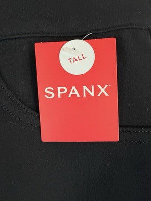 Spanx Pants XL Tall Black 4 Pocket Skinny Ponte *FlawRead* New