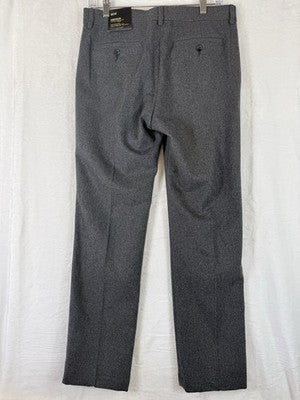 Banana Republic Emerson Vintage Straight Fit Pants 30x30 Men Gray Wool Blend New