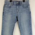 J Crew Jeans Mens 30x30 Flex Straight Leg Light Blue