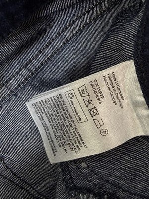 HM Jeans 28 High Waist Skinny Ankle Dark Blue Womens &Denim H&M