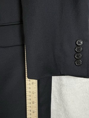 Jos A Bank Blazer 43r Wool Navy Blue Suit Jacket Mens 2 Signature Collection
