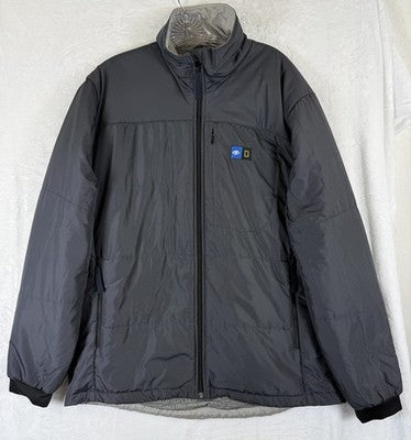 National Geographic Lindblad Expeditions Antarctica Jacket Large Gray Mens