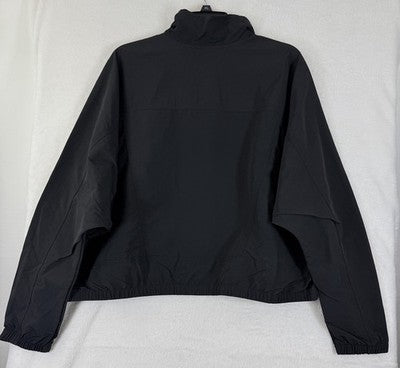 Nike Sportswear Jacket XL Womens Everything Wovens Black Full Zip Cropped NWT