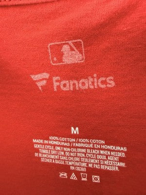 Texas Rangers Adrian Beltre 29 Fanatics T Shirt Red Mens Medium MLB Baseball