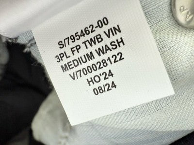 Gap Maternity Vintage Slim Jeans 27 4 Womens Full Panel True Waistband Blue NWT