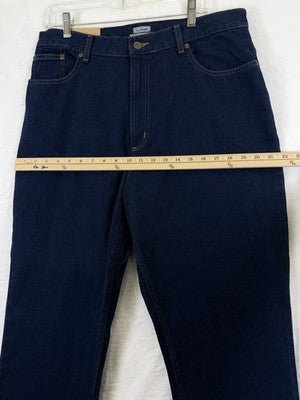 LL Bean Double L Relaxed Fit 16 Tall Womens Jeans Ultra High Rise Blue New NWT