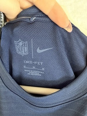 Nike New England Patriots T Shirt Mens Medium Short Sleeve Dri Fit NFL New