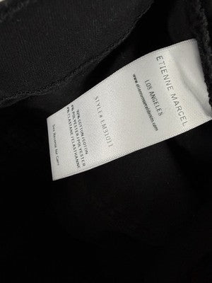 Etienne Marcel Jeans 28 Skinny Black Red Zippers Womens