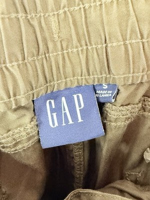 Gap Mid Rise Twill Barrel Leg Pants Small Women Olive Green New NWT