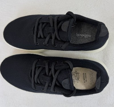 Allbirds Wool Runner 7 Womens Shoes Sneaker Black Runners New