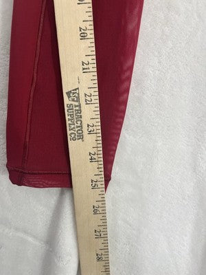 CALIA Women's Inspire Mesh Red Leggings XS Womens 7/8 Legging NWT $108 NEW