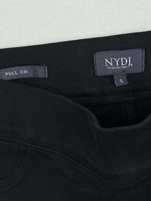 NYDJ Denim Short Black Pull On 13” Roll Cuff Jean Womens NWT