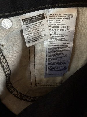 Levis 517 Jeans Boot Cut Mens 36x32 Black Bootcut  New NWT