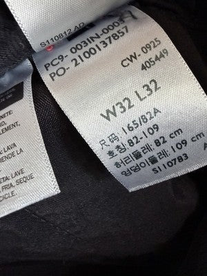 Levis Baggy Dad Cargo Pants 32 Womens Black Wide Leg Tencel