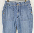 LL Bean Favorite Fit Jeans 2 Tall Womens Straight Leg Blue