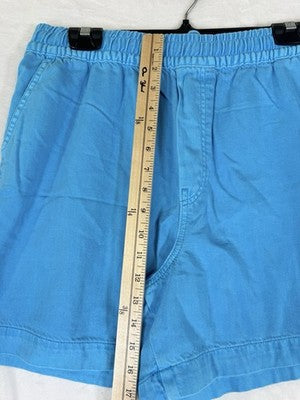 Gap UltraSoft Denim Easy Shorts Medium Tall Womens Cyan Blue Pull On New NWT