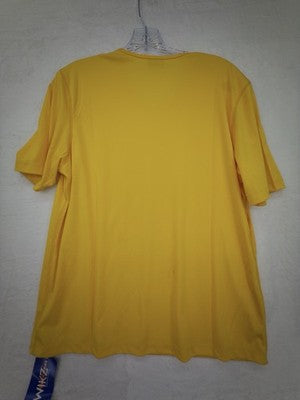 Wikz Evaporative Cooling T Shirt Womens XL V Neck Yellow New NWT