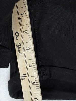 Levis Jean Shorts Women 30 Black Mid Rise 5” Roll Cuff Denim New NWT