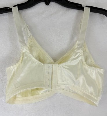 Bali Bra 34DD Double Support Wireless 3820 Ivory Wire Free Womens