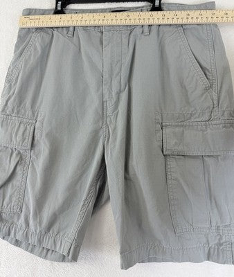 Levis Cargo Shorts 34 Mens Gray 9” Levi Strauss