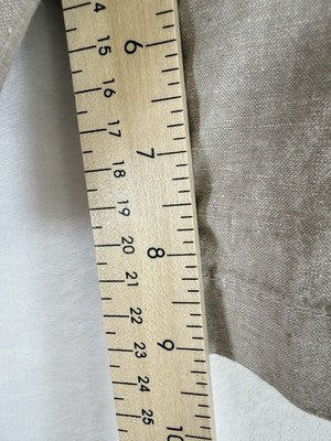 Banana Republic Aiden Shorts 36 Linen Blend Tan Beige 9”