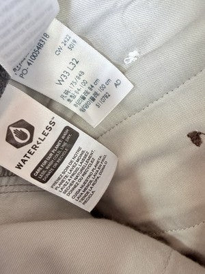Dockers Smart Flex 360 Pants 33x32 Mens Workday Khakis Brown Classic Fit New NWT