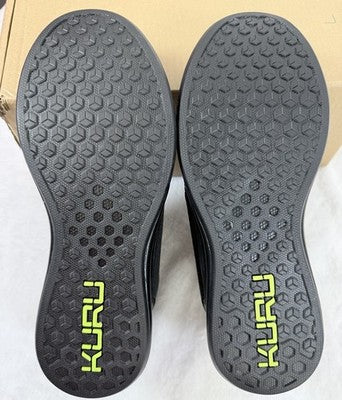 Kuru Atom Waterproof Womens 12 Shoes Black Sneakers Running Plantar Fasciitis