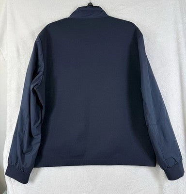 Jos A Bank Golf Jacket XL Blue Tailored Fit 1905 Pockets Full Zip Mens