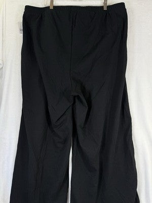 Gap Wide Leg Sweatpants XXL Tall Womens Black French Terry Rolled Hem NWT New