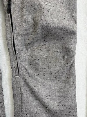 Roxy Snowboard Pants Womens Medium Gray Tweed Textured Ski Winter Snow Pants