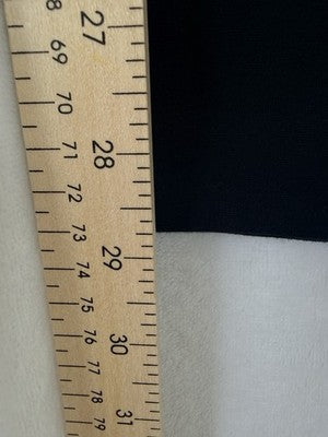 J Jill Ponte Slim Leg Pants Small Black Knit Stretch Womens