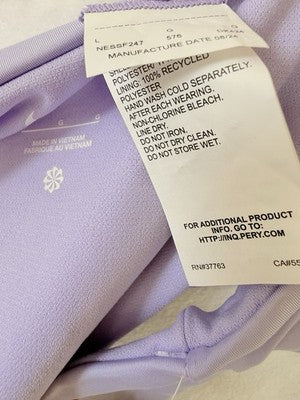 Nike Swim Hipster Bikini Bottom Large Swimsuit Womens Hydrangea Purple New NWT