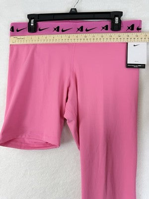 Aja Wilson Leggings XL Womens Asymmetric Mid Rise One Leg Basketball Pink New
