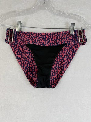Venus Bikini Set Size 6 Top Bottom Blue Pink Swimwear Padded U Bar Womens