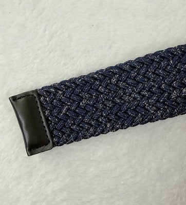 Nike G-Flex Woven Stretch Golf Belt Medium Mens Blue 38 40 New NWT