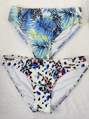 Venus Bikini Bottom Size 4 Womens Small Lot 5 Swim Bottoms Blue Swimsuit