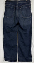 Old Navy High Rise OG Loose Jeans 12 Petite Womens Dark Blue